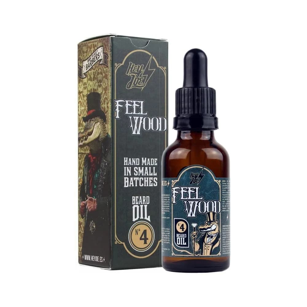 Масло для бороды, HEY JOE! Beard Oil № 4 FEEL WOOD 30 мл