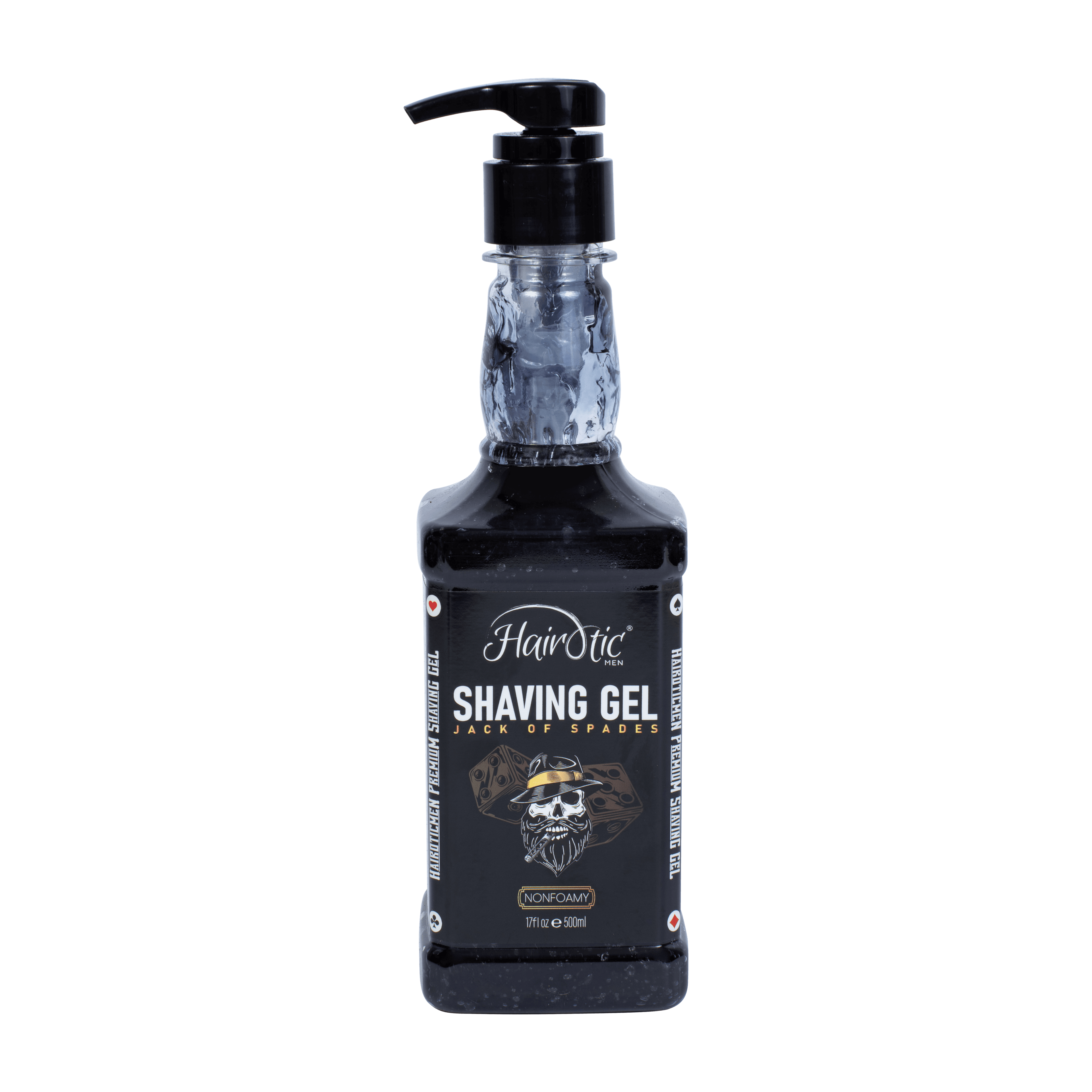 Гель для бритья  / SHAVING GEL JACK OF SPADES Hairoticmen 500 мл