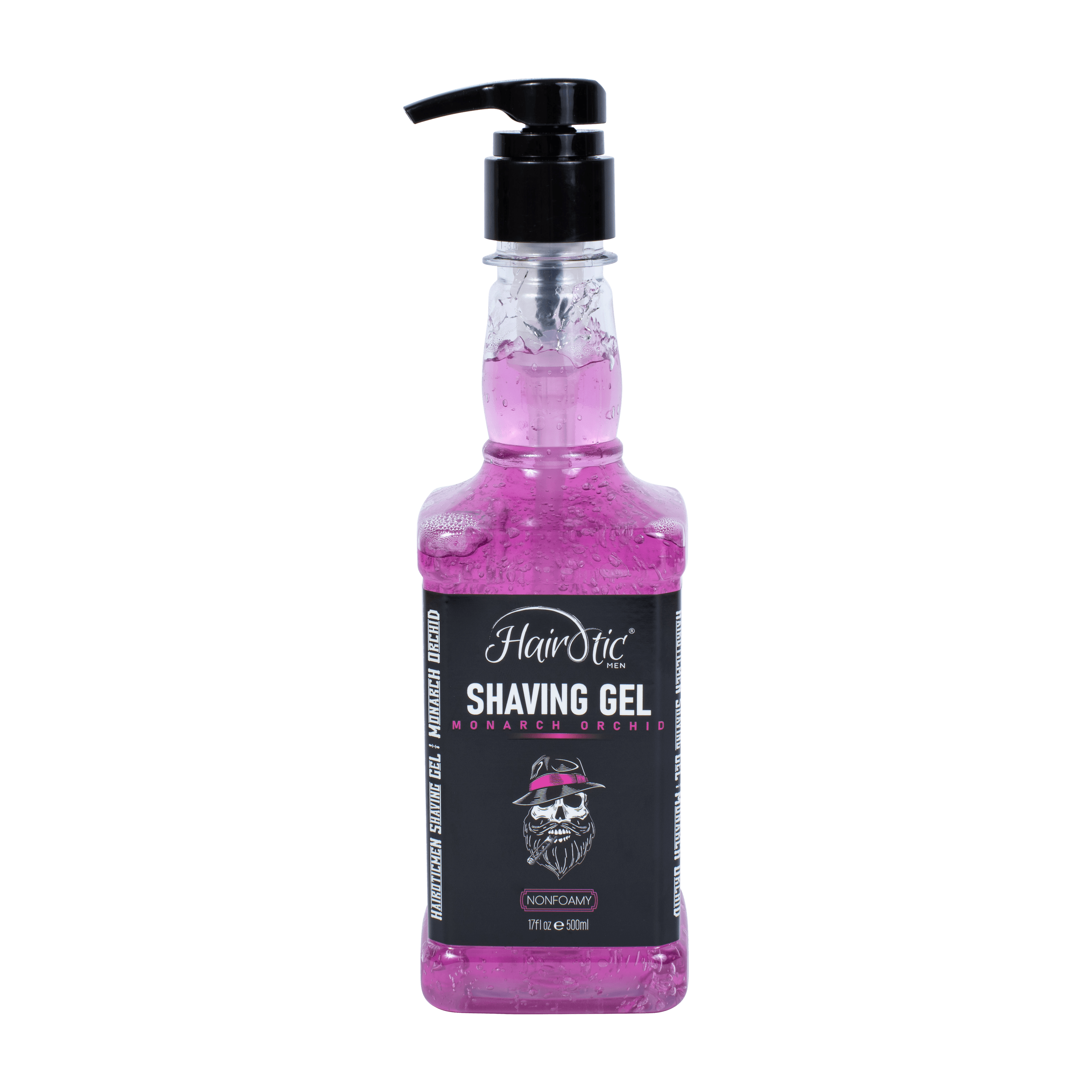 Гель для бритья  / SHAVING GEL MONARCH ORCHID Hairoticmen 500 мл