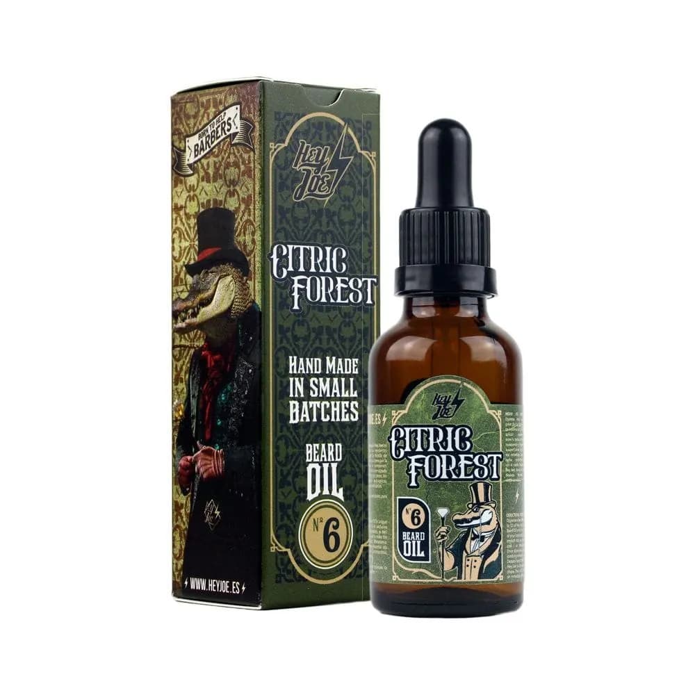 Масло для бороды, HEY JOE! Beard Oil № 6 CITRIC FOREST 30 мл