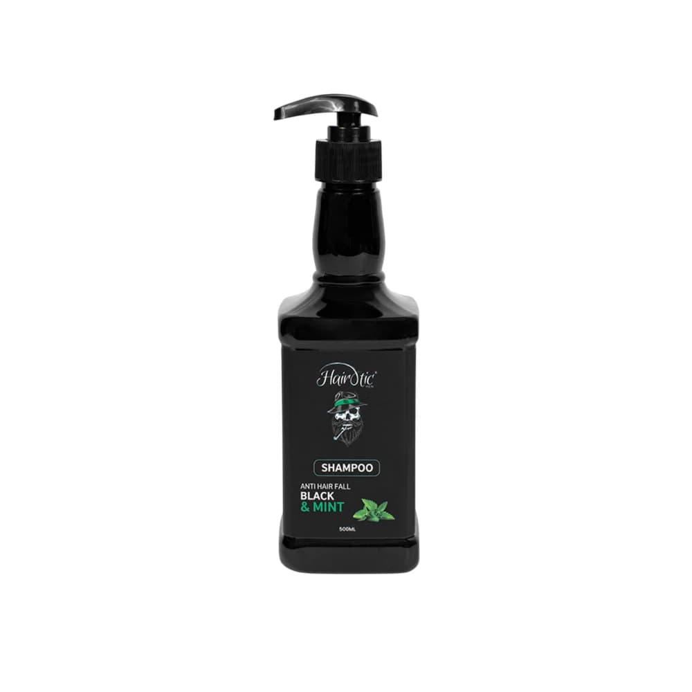 Шампунь для волос / SHAMPOO BLACK & MINT  Hairoticmen 500 мл
