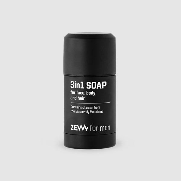 Мыло для волос, тела и лица / 3in1 Soap ZEW 85 мл