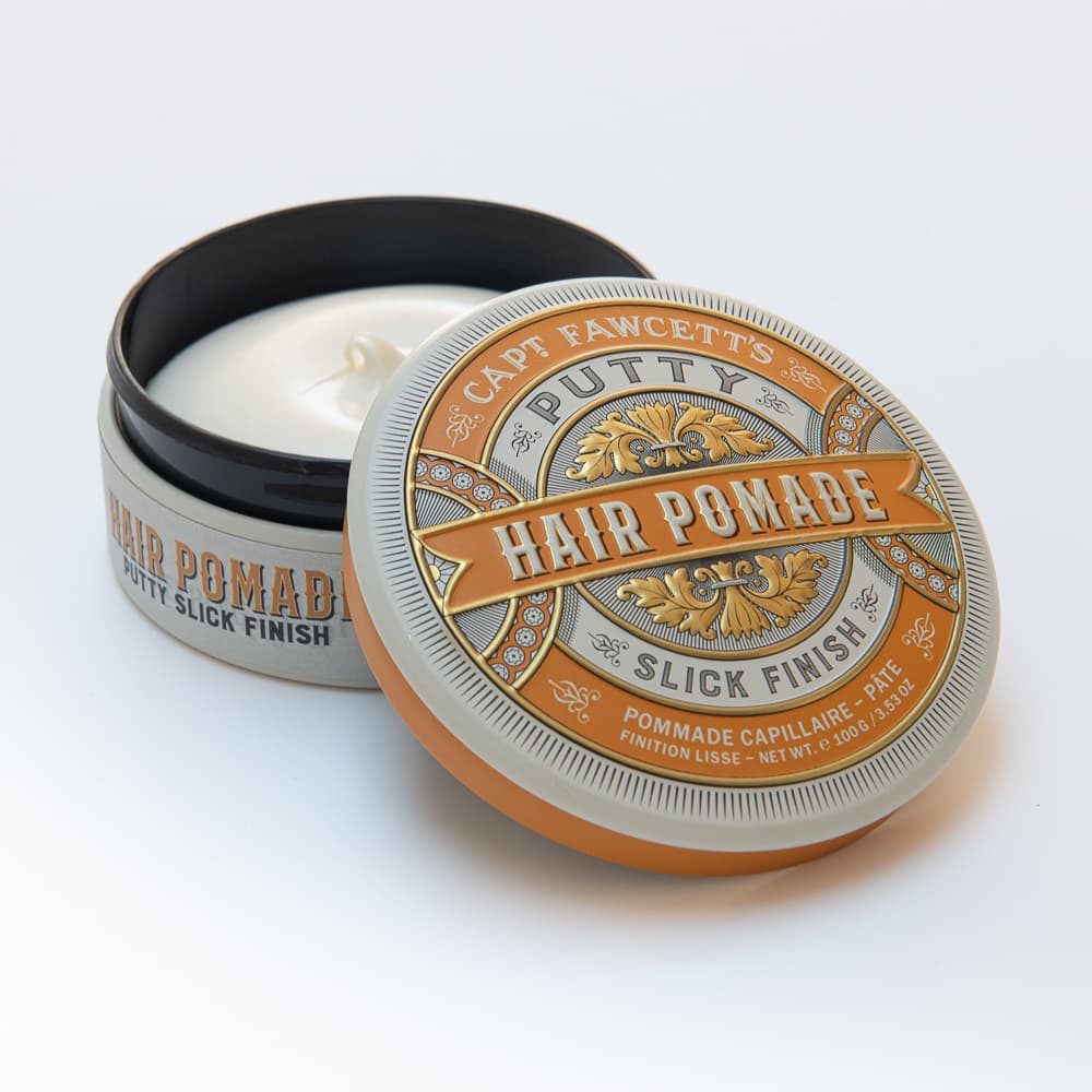 Помада средней фиксации для укладки волос, Putty Pomade Captain Fawcett