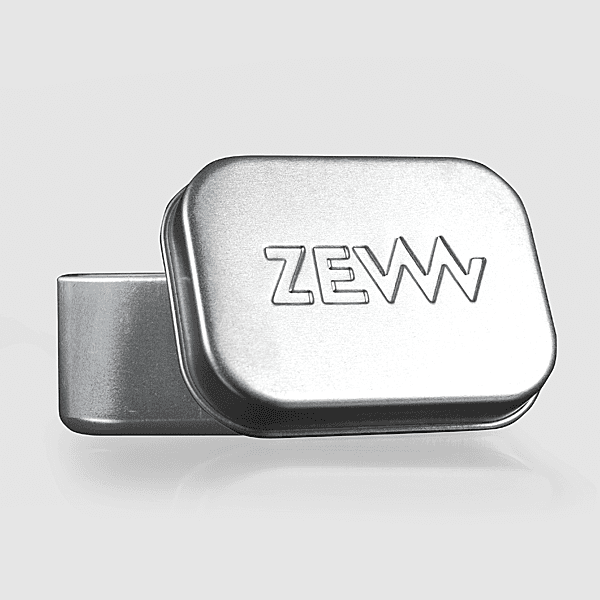 Мыльница металичесская / Soap Dish aluminium silver ZEW
