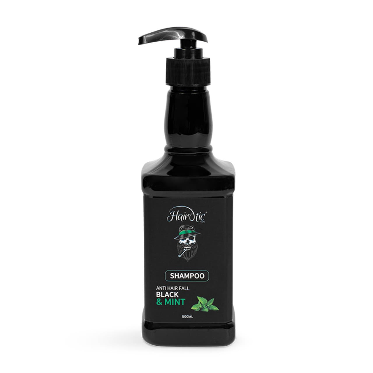 Шампунь для волос / SHAMPOO BLACK & MINT  Hairoticmen 500 мл