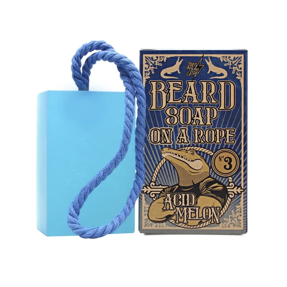 Мыло для бороды, Hey Joe! Beard Soap on a Rope №3 Acid Melon 150 мл