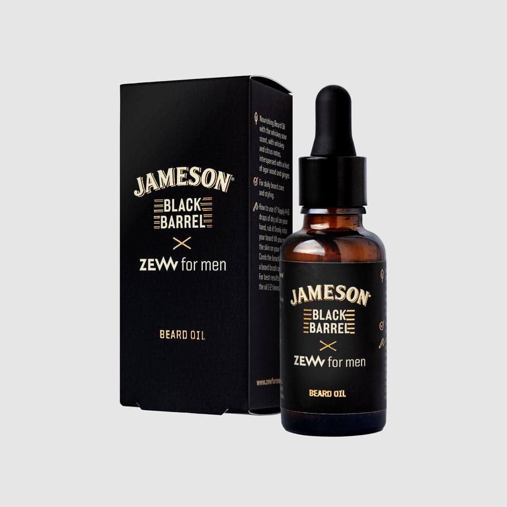 Масло для бороды / Beard Oil Jameson Black Barrel ZEW 30 мл