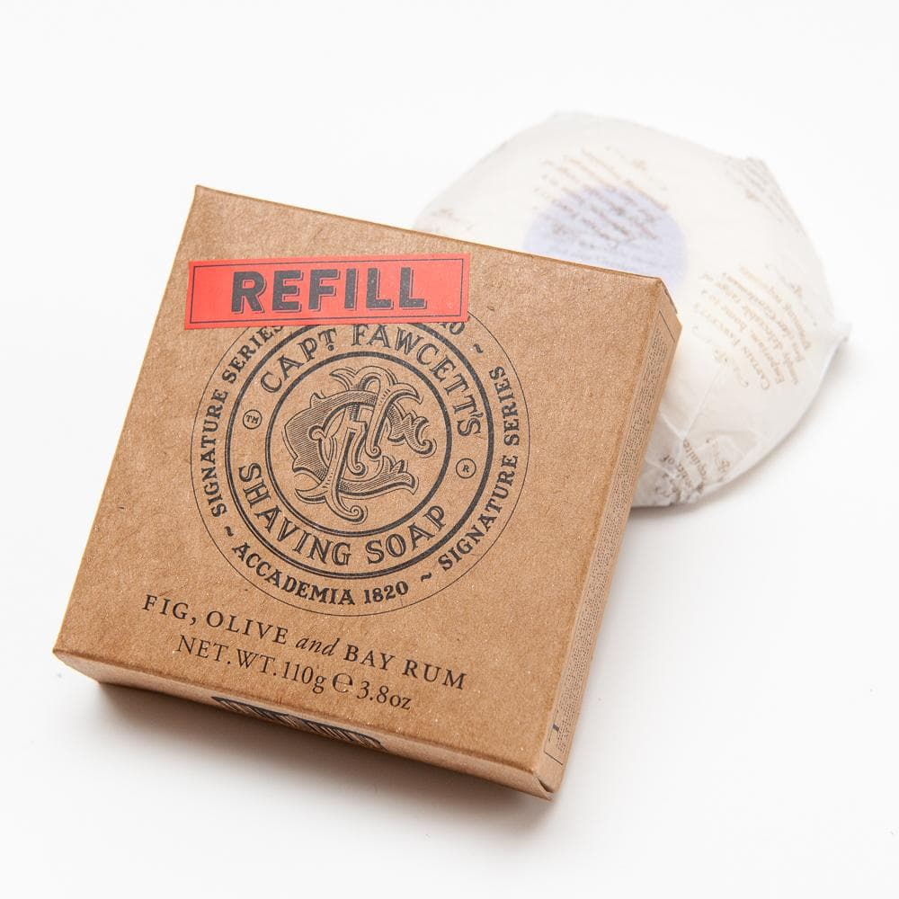 Мыло для бритья, Scapicchio Shaving Soap Captain Fawcett Refill 110 гр