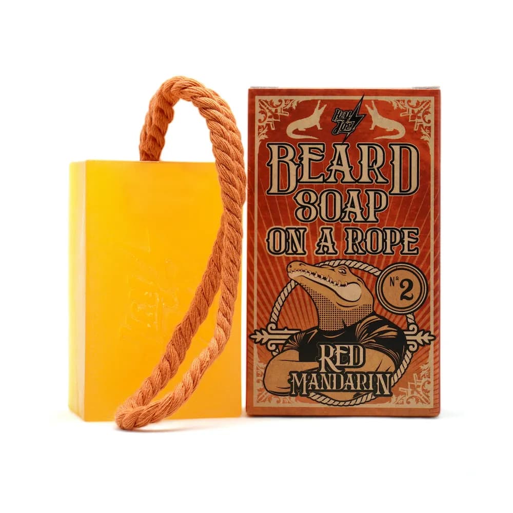 Мыло для бороды, Hey Joe! Beard Soap on a Rope №2 Red Mandarin 150 мл
